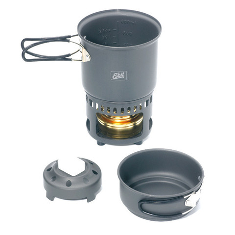 Esbit Alcohol Burner and Cookset