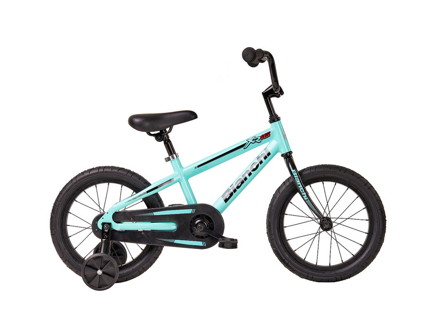 2020 Bianchi XR16 16" (Kids), Celeste
