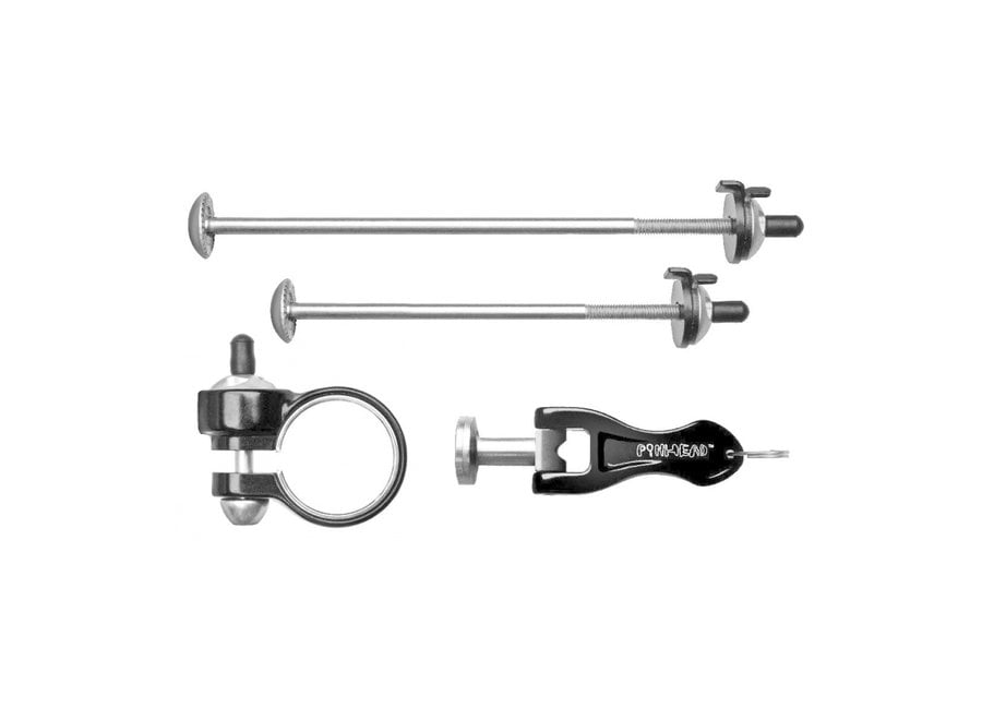 Pinhead 3-Pack Lock (Wheels + Seat)